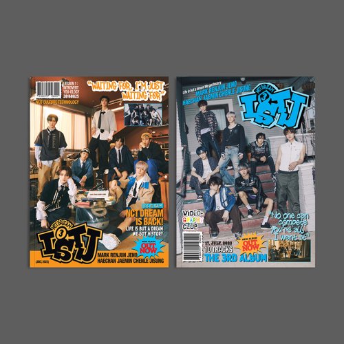 NCT DREAM - ISTJ /3rd Full ALBUM (Photobook Ver.) カバー2種中選択 withmuuフォトカード 初回限定ポスター