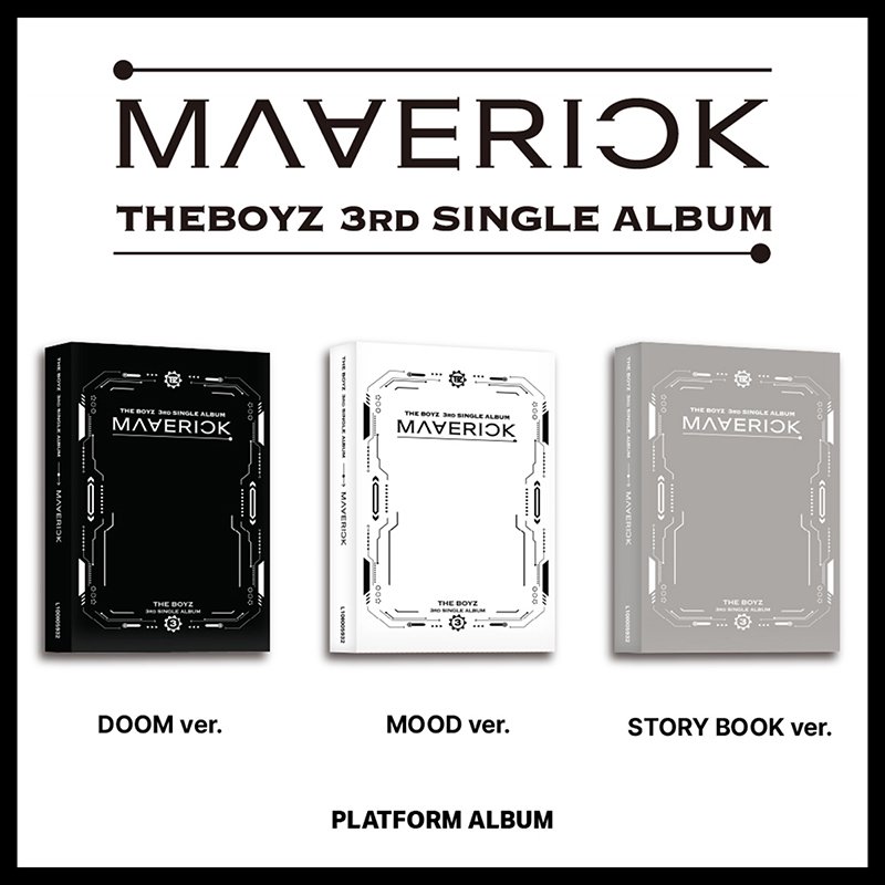 THE BOYZ PLATFORM ver. 【 CHASE / THRILL-ING / MAVERICK】