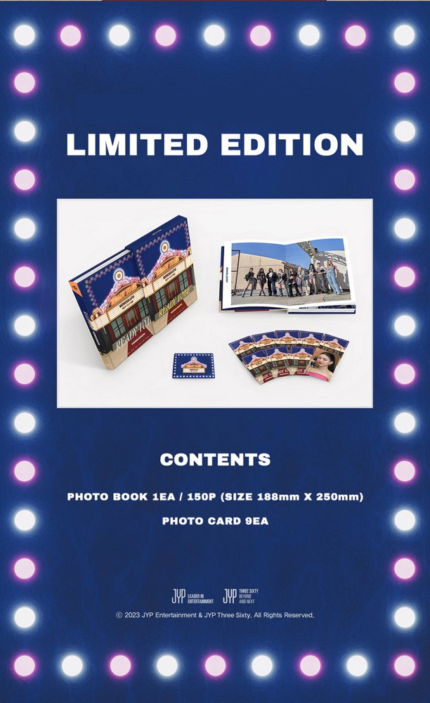 TWICE トゥワイス MONOGRAPH READY TO BE 「LIMITED EDITION」