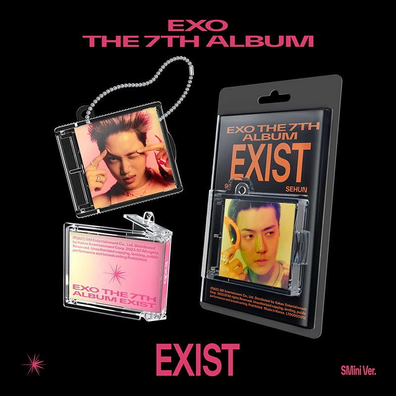 EXO エクソ EXIST / 7TH FULL ALBUM (SMini Ver.)