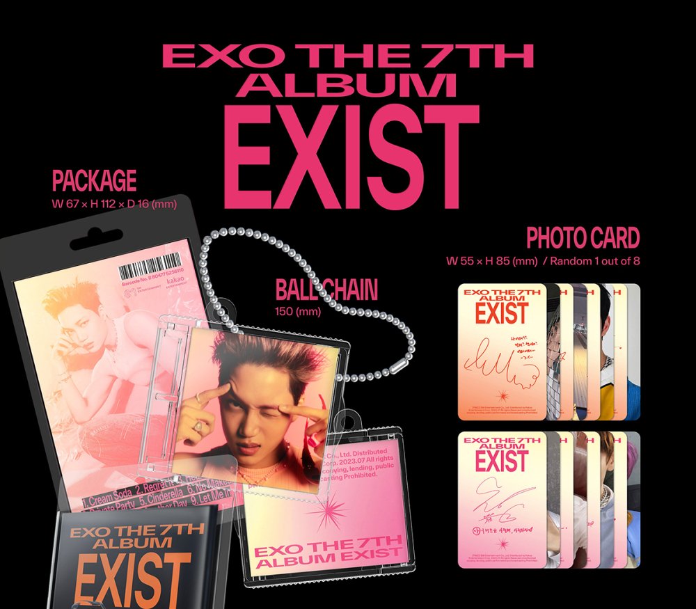 販売済み EXO EXIST SMini メンバー全員（８セット） トレカ付き - CD