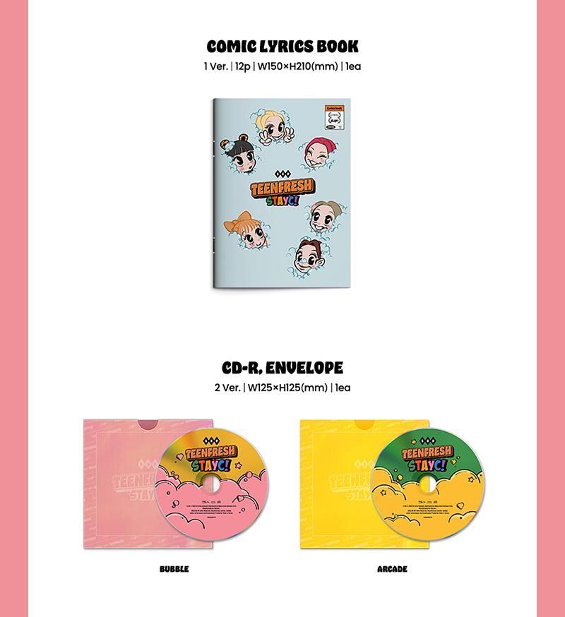 郵送買取 新品5台以上送料無料キャンペーン中！！  STAYC Album Mini 3rd The / TEENFRESH - K-POP・アジア