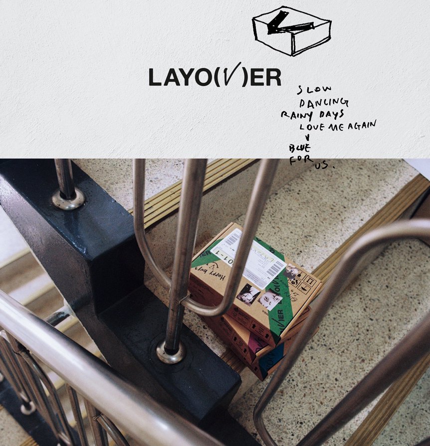 防弾少年団 BTS - V Layover / SOLO SINGLE ALBUM