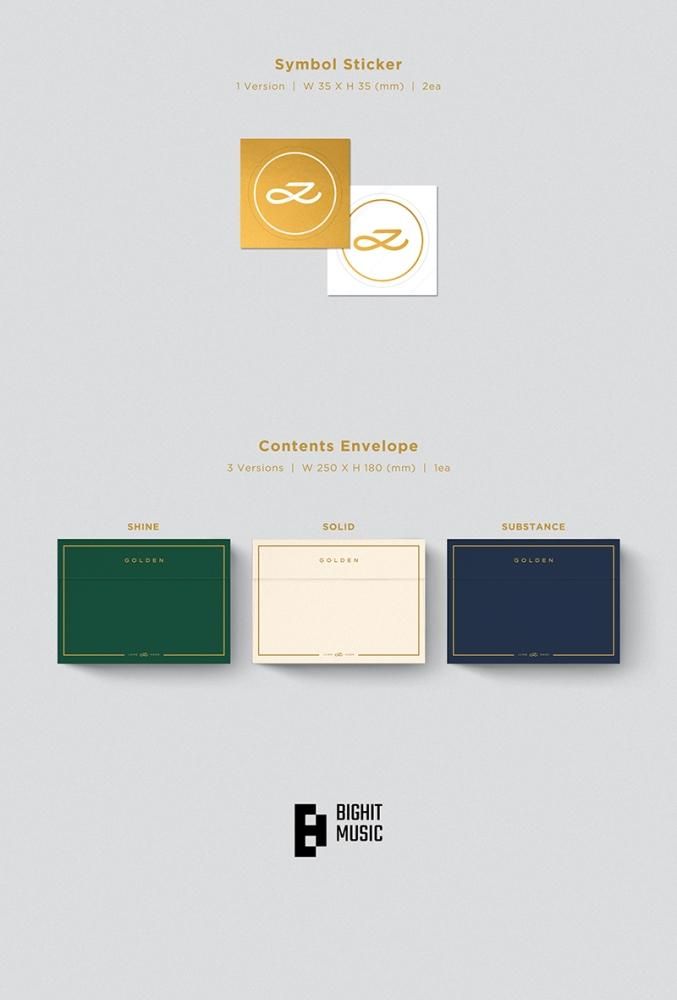 JUNG KOOK ジョングク from BTS - GOLDEN SOLO ALBUM 韓国盤 CD