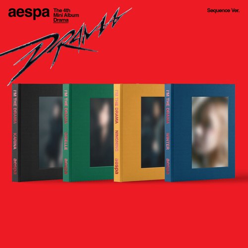 aespa Drama / 4th Mini Album (Sequence Ver.) 4種中選択 ミニアルバム 【初回構成】