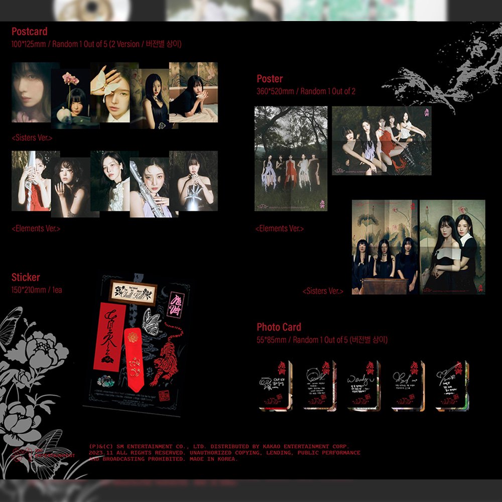 Red Velvet レッドベルベット What A Chill Kill / 3rd Full Album (Photo Book Ver.)
