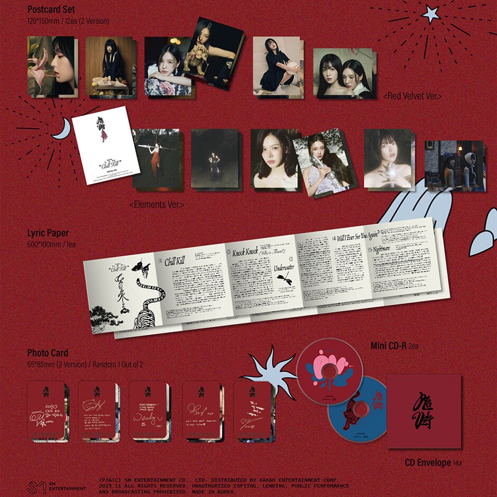 Red Velvet レッドベルベット What A Chill Kill / 3rd Full Album (Bag Ver. / LIMITED  EDITION)