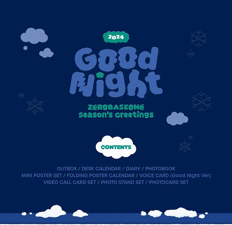 ZEROBASEONE　SEASON'S　2024　GREETINGS　[Good　Night]