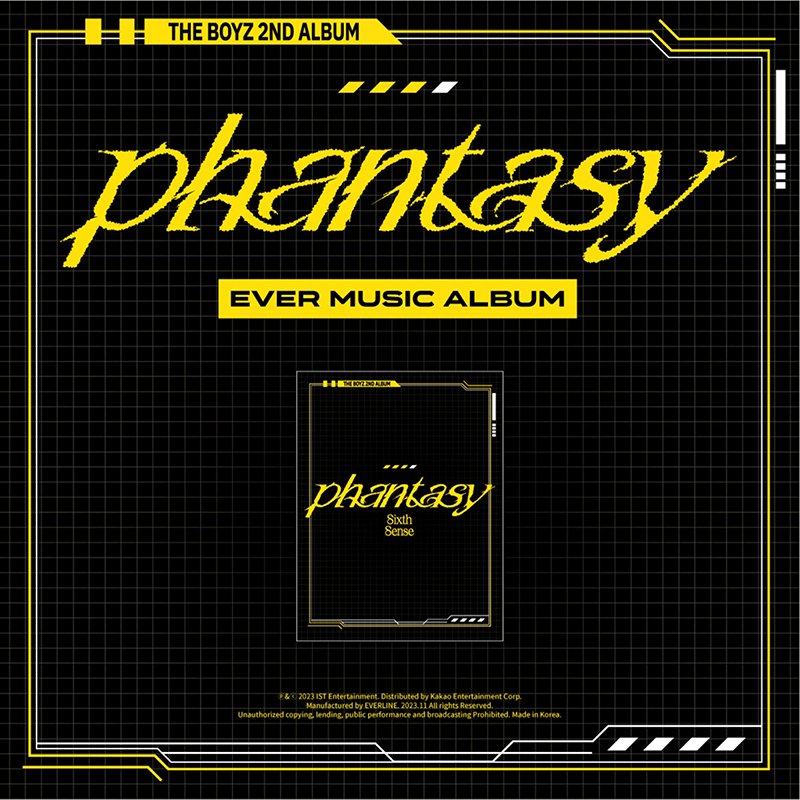 THE BOYZ PHANTASY Pt.2 Sixth Sense / 2ND FULL ALBUM(Ever ver.)