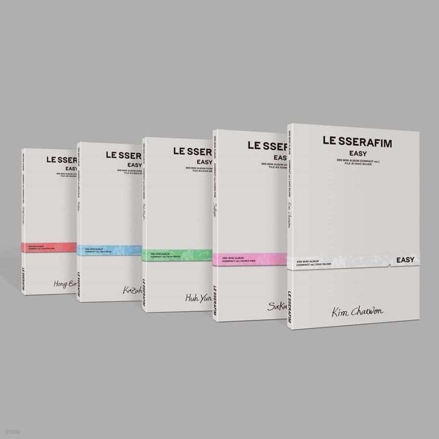 LE SSERAFIM ルセラピーム EASY / 3rd Mini Album (COMPACT ver.)