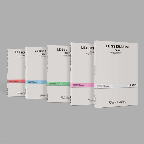 LE SSERAFIM 륻ԡ EASY / 3rd Mini Album (COMPACT ver.) 5  ߥ˥Х