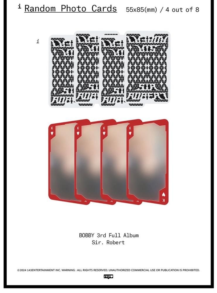 iKON - iKON BOBBY ROBERT&amp; [S.i.R]おまとめセット BOBBY - Sir. Robert / 3RD FULL ALBUM ( USB ) 韓国チャート
