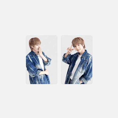 RIIZE 饤 CLEAR PHOTOCARD (RIIZE Ver.) / 2024 SEASON'S GREETINGS OFFICIAL MD ̸ SM 