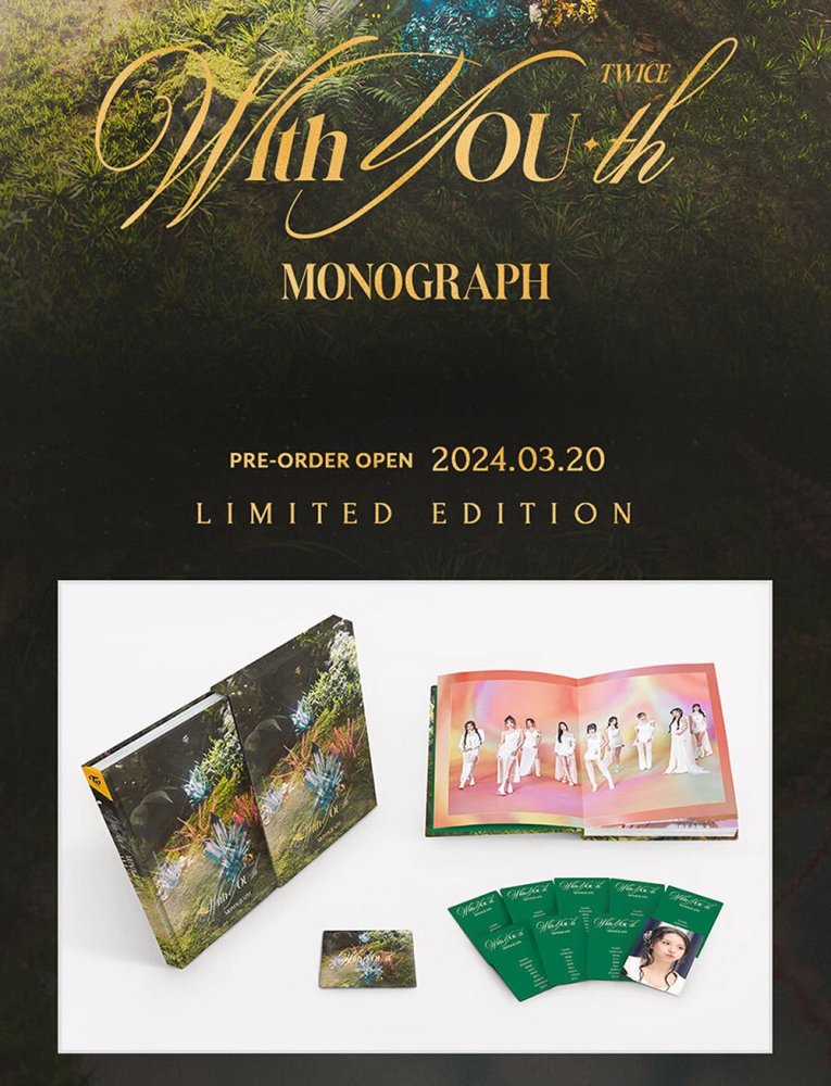 TWICE トゥワイス MONOGRAPH With YOU-th 「 LIMITED EDITION 」 限定版