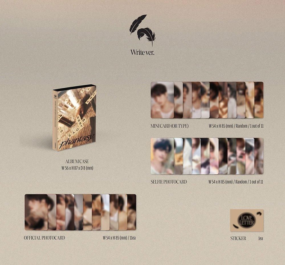 THE BOYZ PHANTASY Pt.3 'Love Letter' / 2ND FULL ALBUM