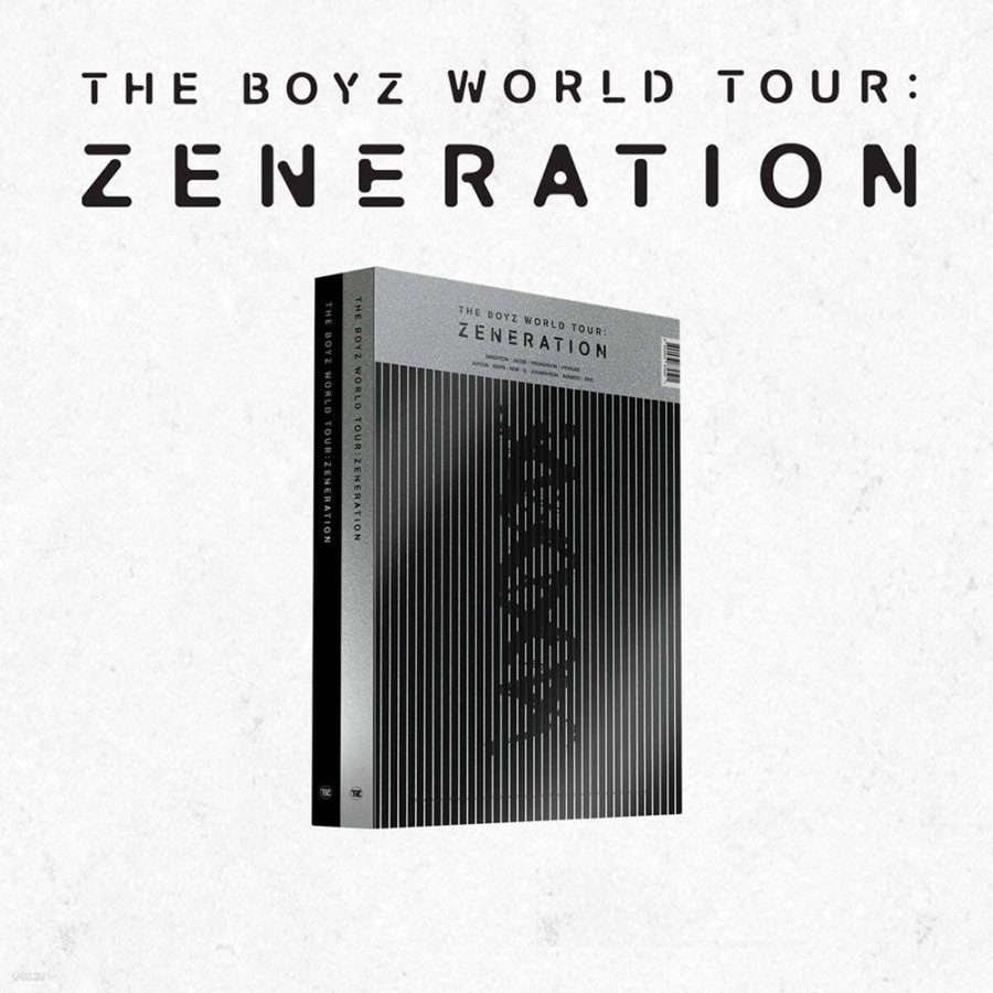 THE BOYZ OFFICIAL THE BOYZ - THE BOYZ 2ND WORLD TOUR : ZENERATION DVD or QR  ver.