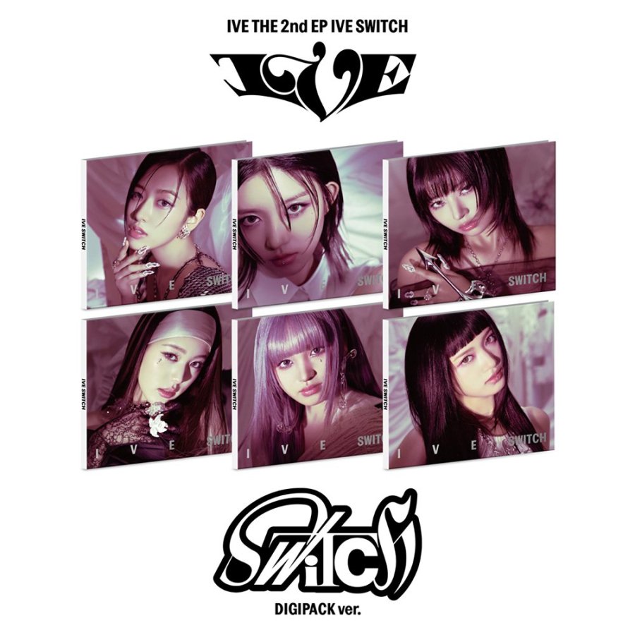 IVE アイヴ IVE - IVE SWITCH / 2ND EP ALBUM ( Digipack Ver. ) 6種