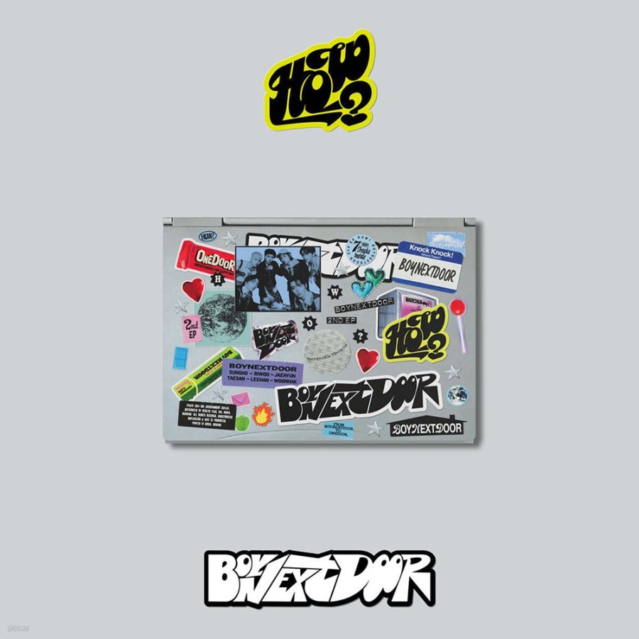 BOYNEXTDOOR - HOW? / 2ND EP ALBUM (Sticker ver.) ボーイネクストドア ONEDOOR ワンドア グッズ  ジコ
