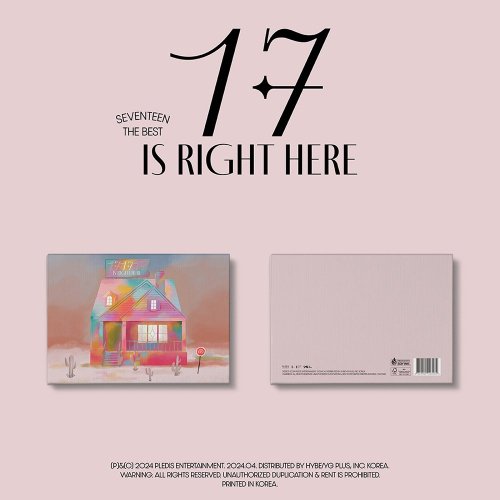 <img class='new_mark_img1' src='https://img.shop-pro.jp/img/new/icons13.gif' style='border:none;display:inline;margin:0px;padding:0px;width:auto;' />SEVENTEEN 17 IS RIGHT HERE / SEVENTEEN BEST ALBUM (Deluxe Ver.) 2CD ٥ȥХ ڥ եȥ֥å ֥