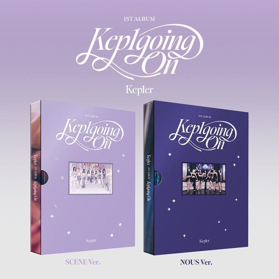 Kep1er - Kep1going On / 1ST ALBUM ( SCENE Ver. / NOUS Ver. ) 2種