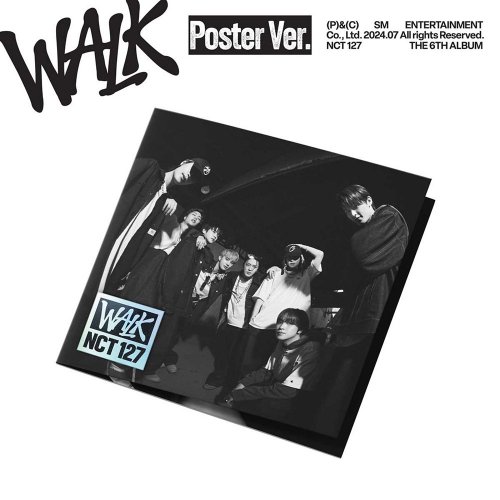 <img class='new_mark_img1' src='https://img.shop-pro.jp/img/new/icons13.gif' style='border:none;display:inline;margin:0px;padding:0px;width:auto;' />NCT 127 - WALK / The 6th Album (Poster Ver.)  NCT127  6ۥ̥ƥ