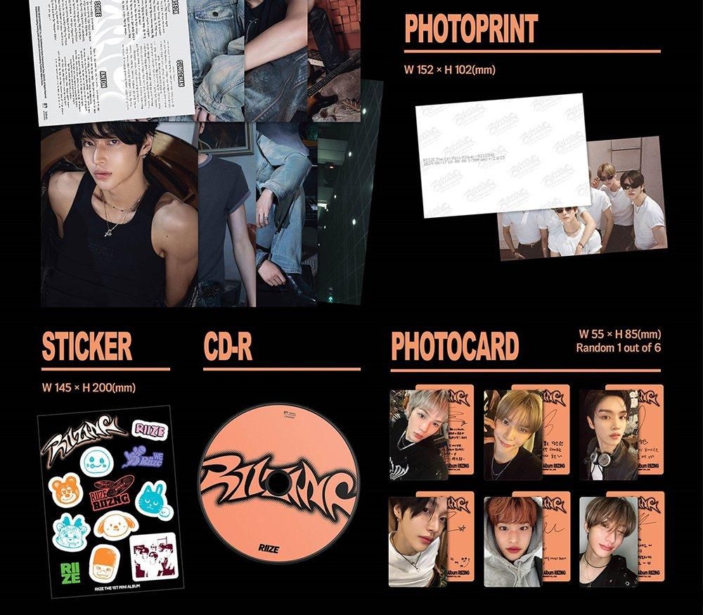 Amazon｜ライズ RIIZE - 1st Mini Album Riizing Photo Pack