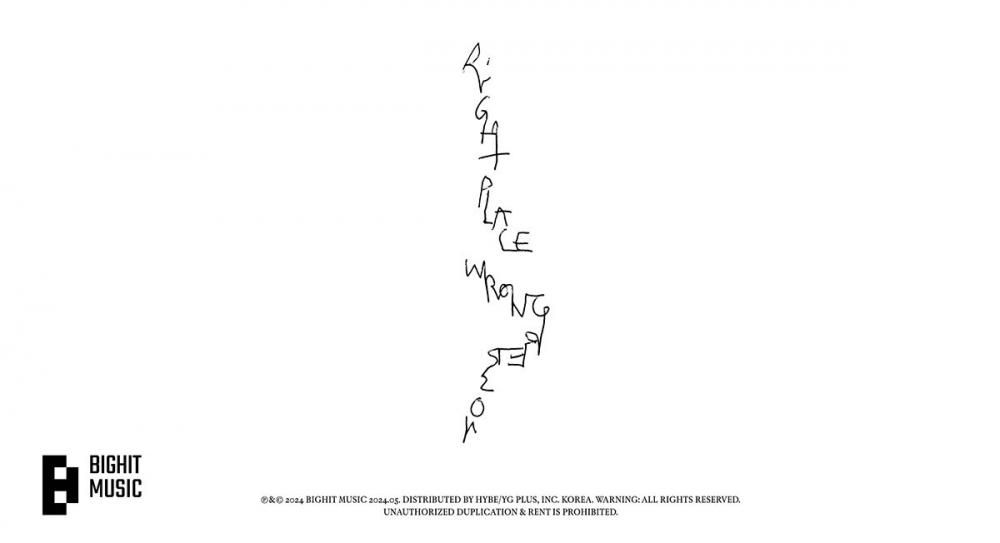 RM - 防弾少年団 ( BTS ) - Right Place, Wrong Person / 2nd Album