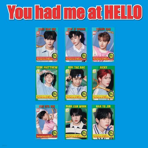 ZEROBASEONE - You had me at HELLO / 3RD MINI ALBUM [ZEROSE ver.][POCAALBUM] 9 ZB1 ٥