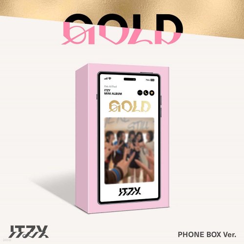 <img class='new_mark_img1' src='https://img.shop-pro.jp/img/new/icons13.gif' style='border:none;display:inline;margin:0px;padding:0px;width:auto;' />ITZY å GOLD (PHONE BOX Ver.) withmuuŵ ڥ륢Х  ̸