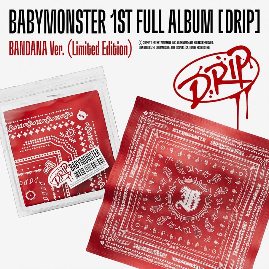 BABYMONSTER drip ルカ 新品未開封 トレカ付き - メルカリ