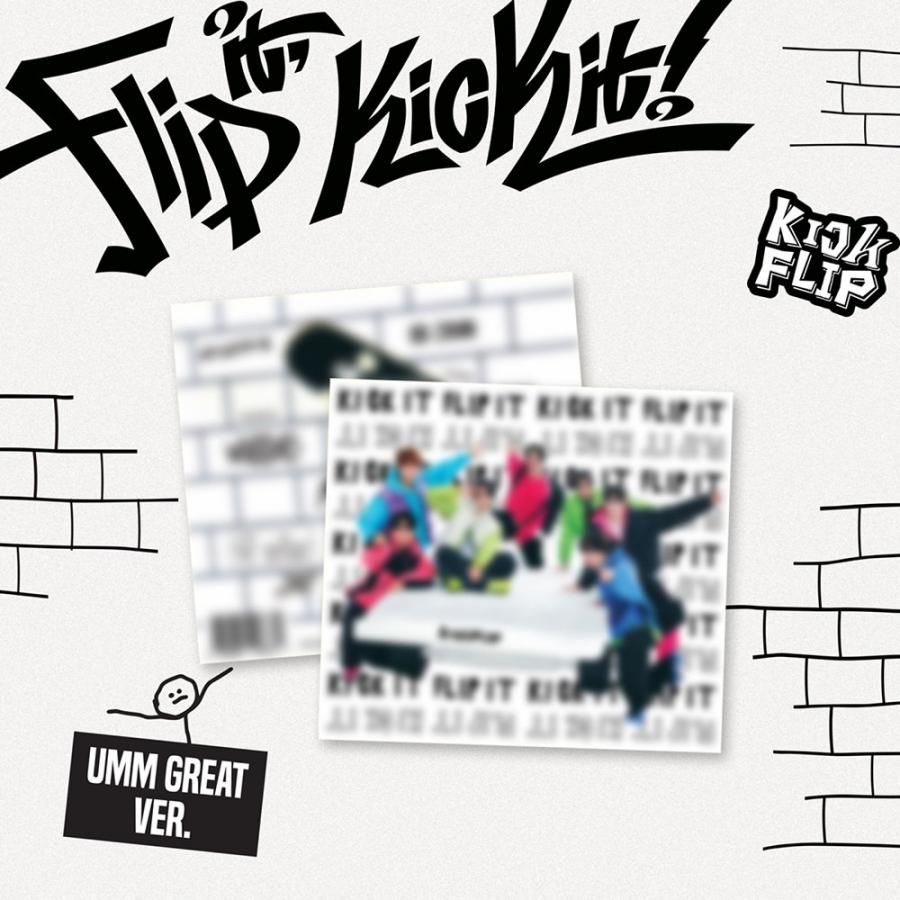 KickFlip - Flip it, Kick it! / The 1st Mini Album (Umm Great