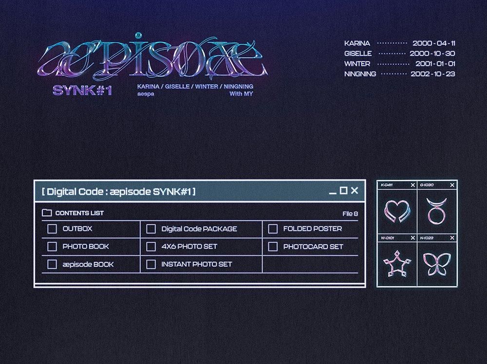 aespa - æpisode SYNK#1 [Digital Code] - K PLACE