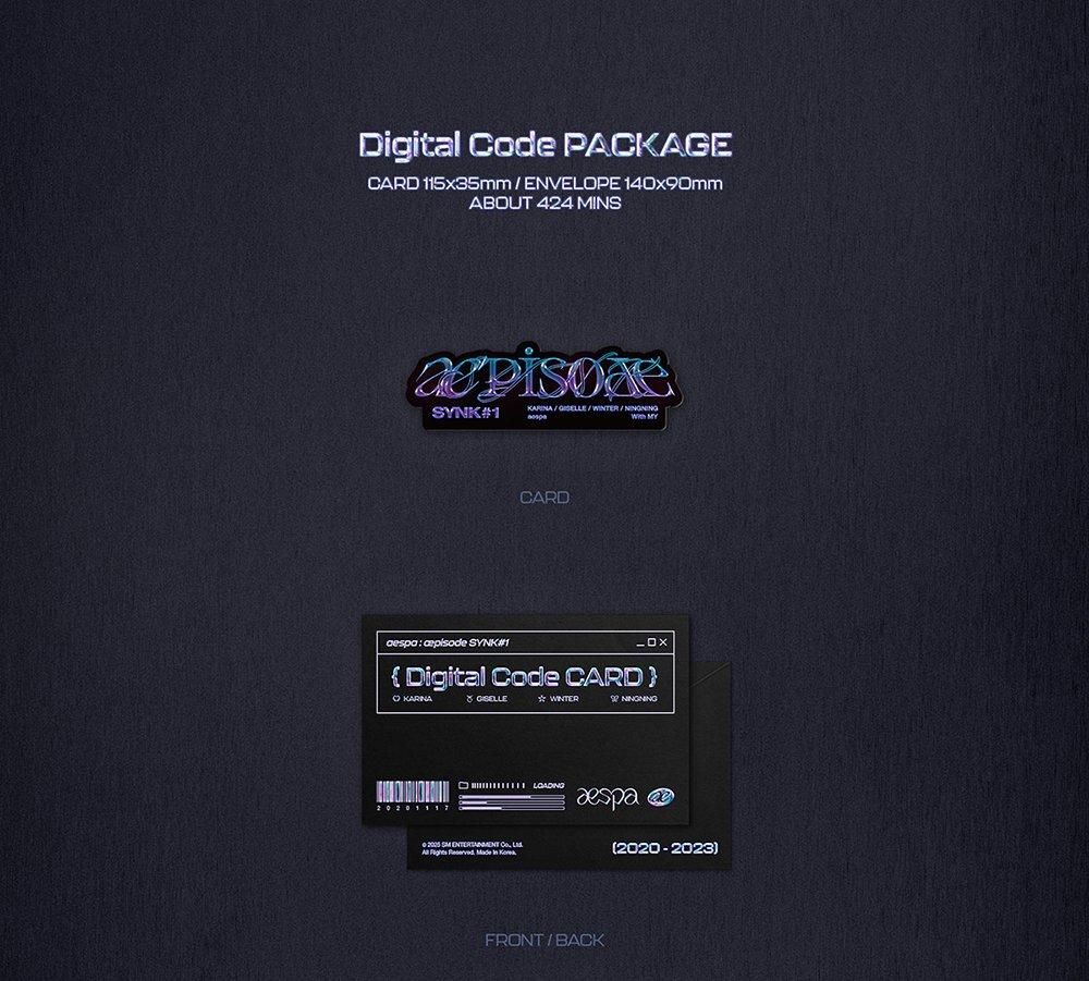aespa - aespa episode SYNK#1 Digital Code