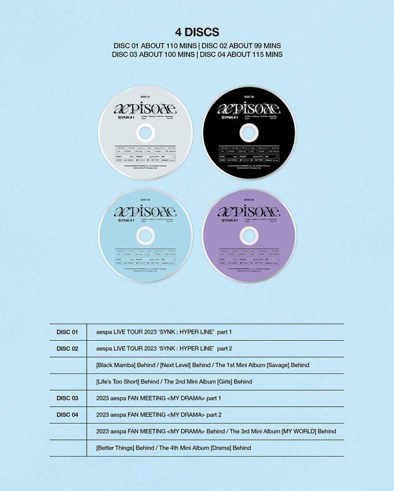 aespa - aespa episode SYNK#1 Blu-ray
