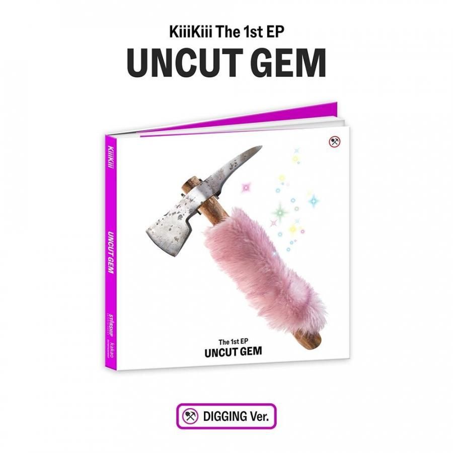 1st EP: UNCUT GEM (GEM ver.)＜完全数量限定盤＞ : KiiiKiii