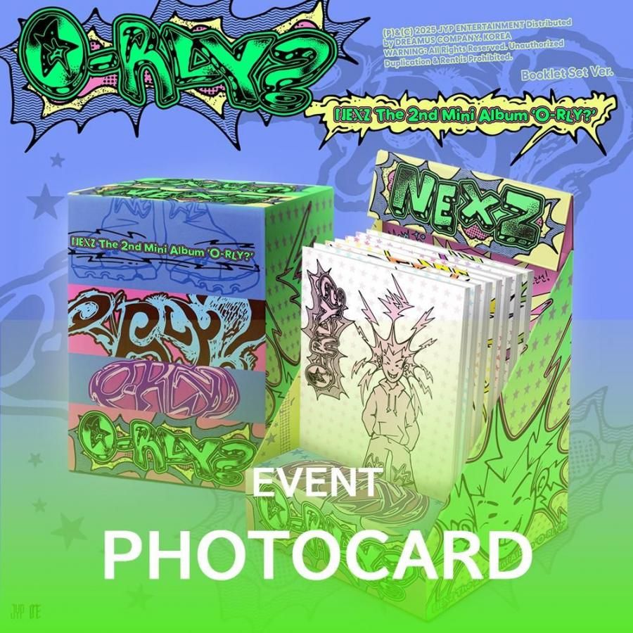 NEXZ - O-RLY? / The 2nd Mini Album (Booklet Set Ver.) 限定盤