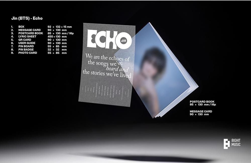 JIN (防弾少年団 BTS) - Echo / 2nd MINI ALBUM (Weverse Albums