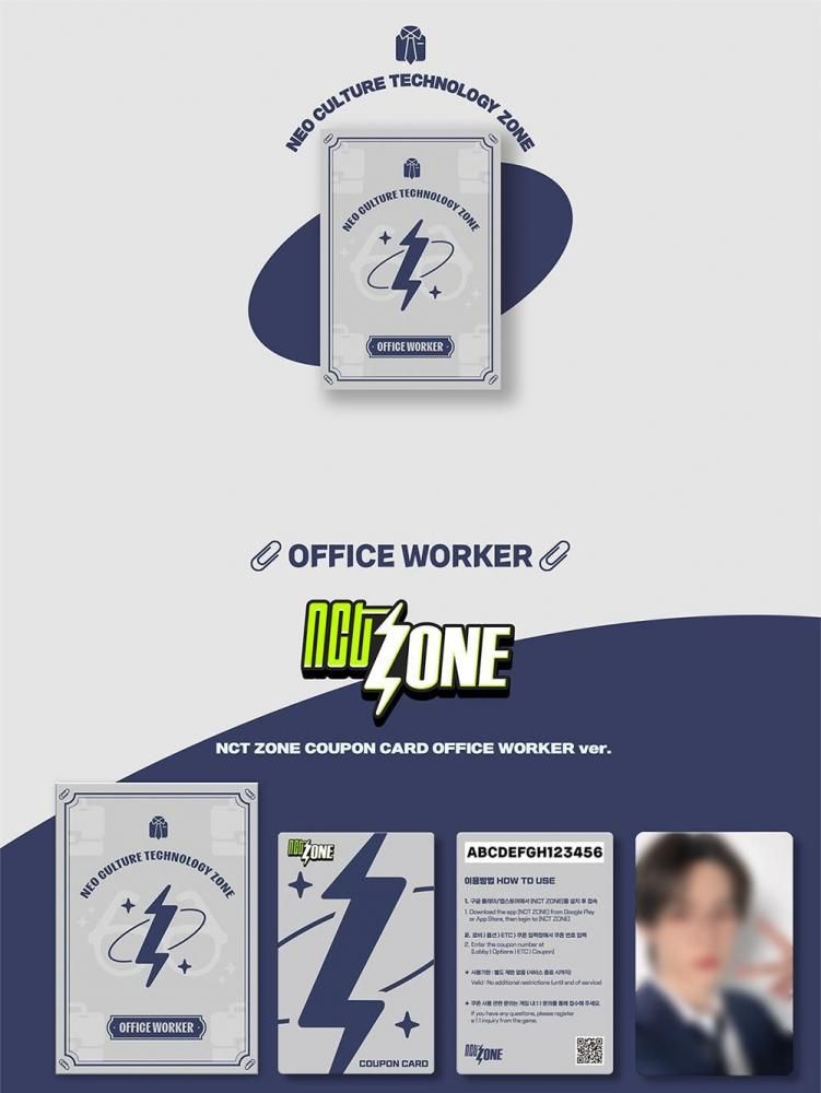 NCT - NCT ZONE COUPON CARD OFFICE WORKER ver.