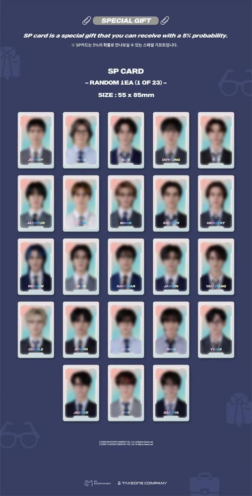 NCT - NCT ZONE COUPON CARD OFFICE WORKER ver.