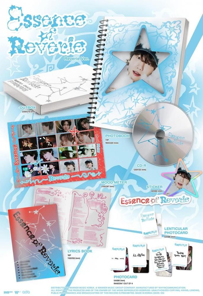 BAEKHYUN ベクヒョン ( EXO ) Essence of Reverie / The 5th