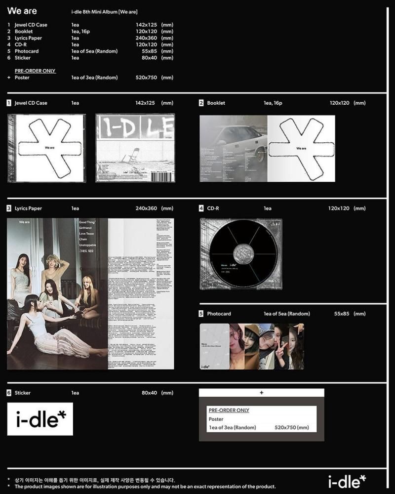 I-DLE - We are / 8th Mini Album (Special Jewel Ver.)