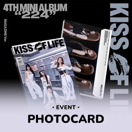 <img class='new_mark_img1' src='https://img.shop-pro.jp/img/new/icons13.gif' style='border:none;display:inline;margin:0px;padding:0px;width:auto;' />ͽʡ KISS OF LIFE - 224 / 4th Mini Album (Magazine Ver.) withmuuŵդ۸ KIOF ꡼ ʥåƥ ٥ ϥ̥