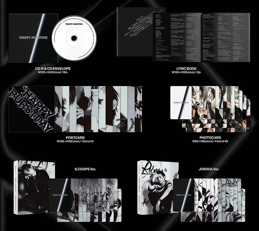 SEVENTEEN セブンティーン 'HAPPY BURSTDAY' / 5th Album