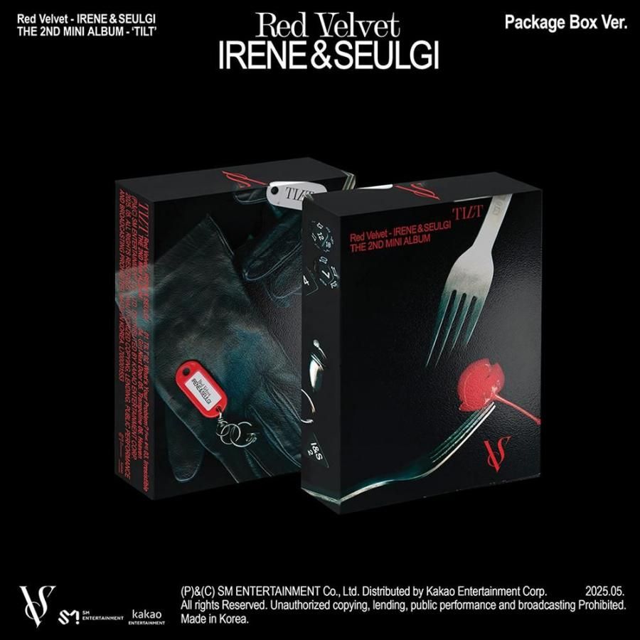 IRENE & SEULGI - TILT / 2nd Mini Album (Package Box Ver.)