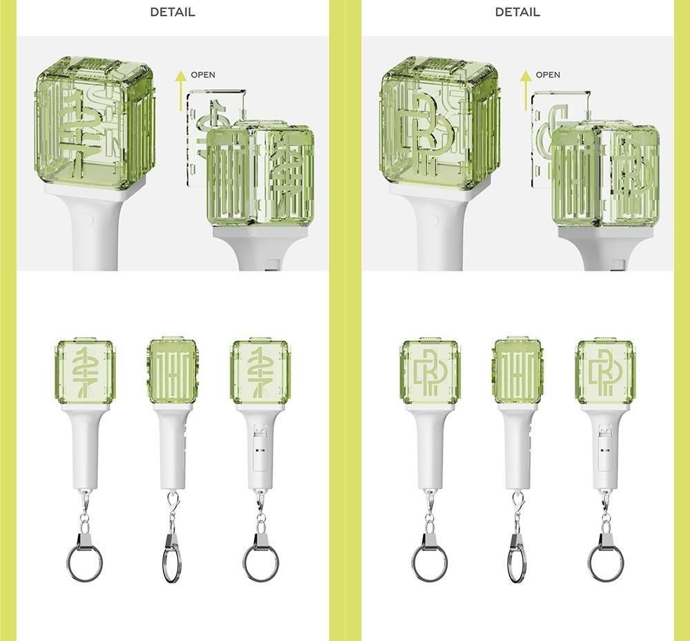 ファンチュン キーリング キーリング NCT - OFFICIAL MINI FANLIGHT KEY RING
