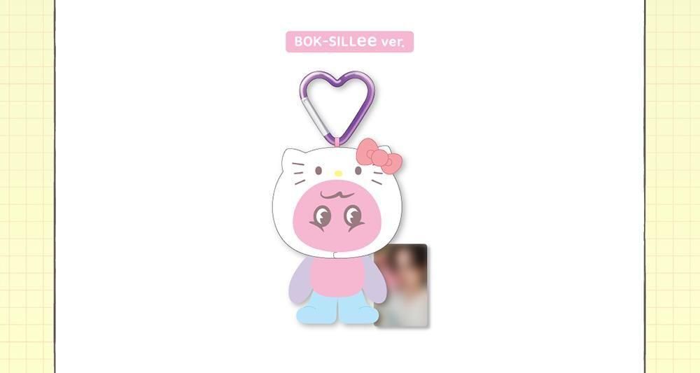 KEY (SHINee) X HELLO KITTY - PLUSH KEYRING / POP-UP STORE