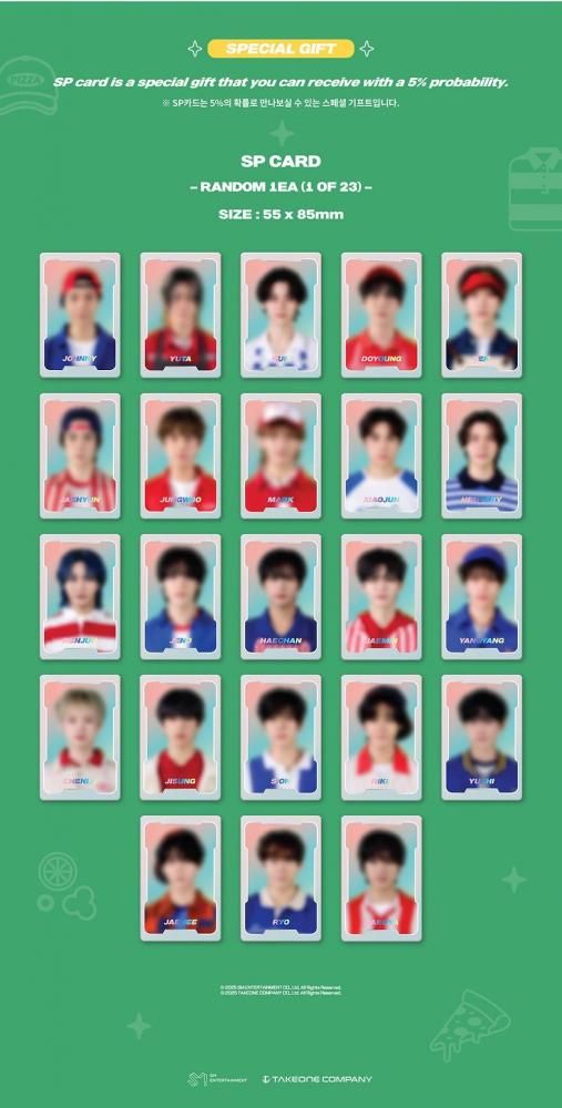 NCT - NCT ZONE COUPON CARD OFFICE PIZZA BOY ver.