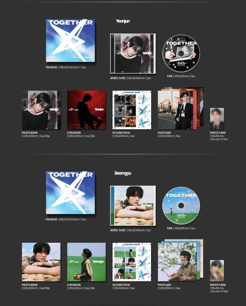 K-POP・アジア The Star Chapter:TOGETHER Solo Track Ver TOMORROW X TOGETHER - The Star Chapter : TOGETHER / 4th