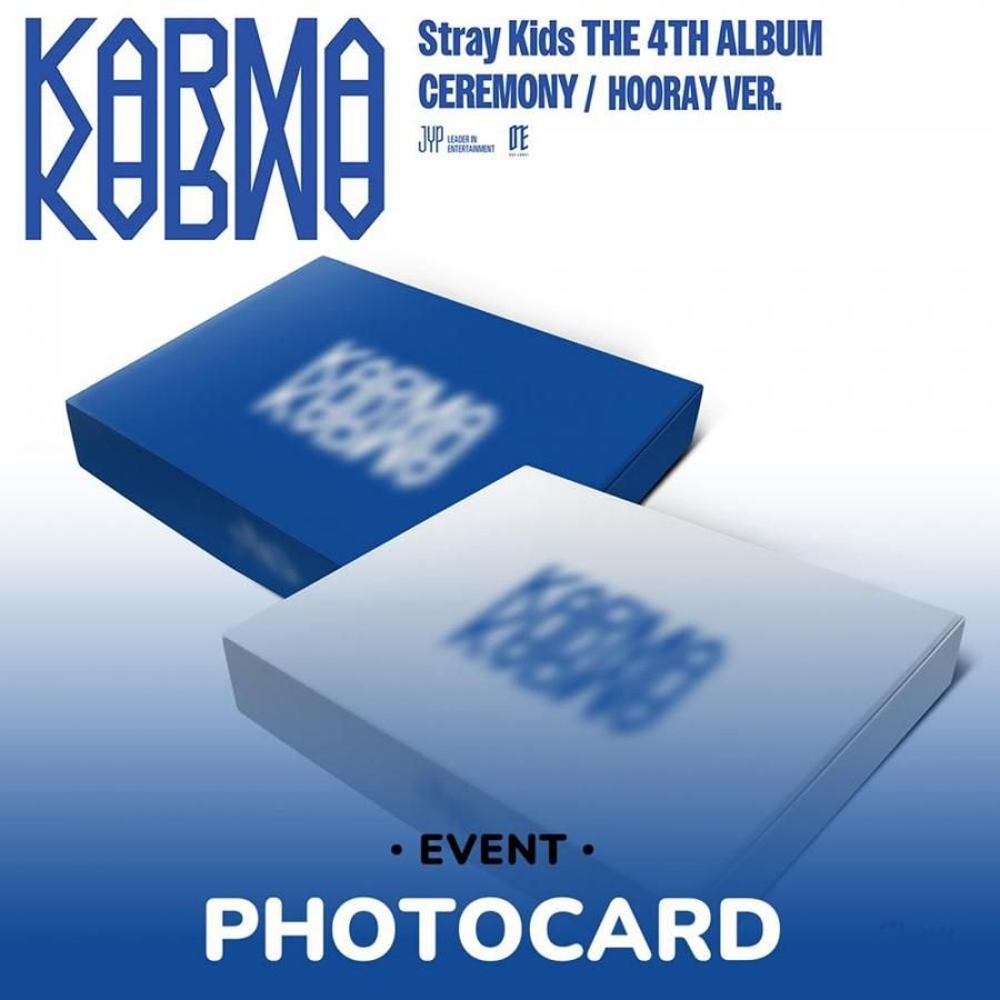 スキズ　straykids karma カルマ　CEREMONY HOORAY Stray Kids THE 4TH ALBUM 