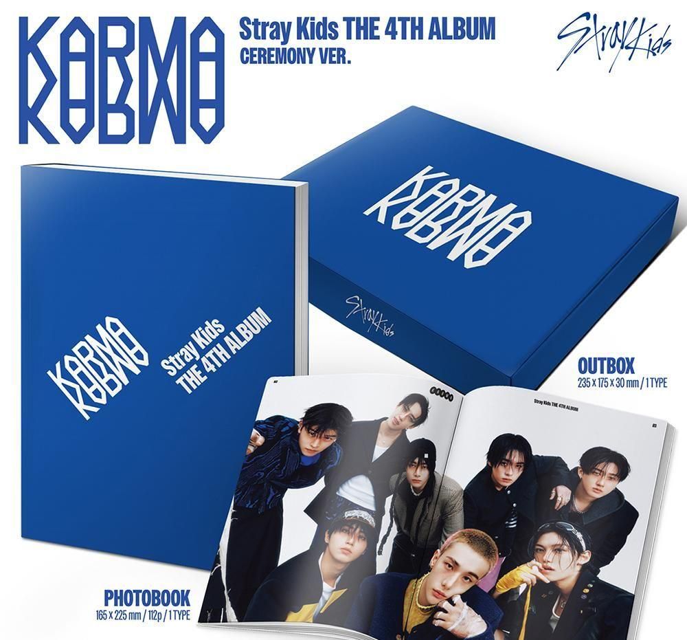 Stray Kids - KARMA / 4th Full Album (CEREMONY VER., HOORAY